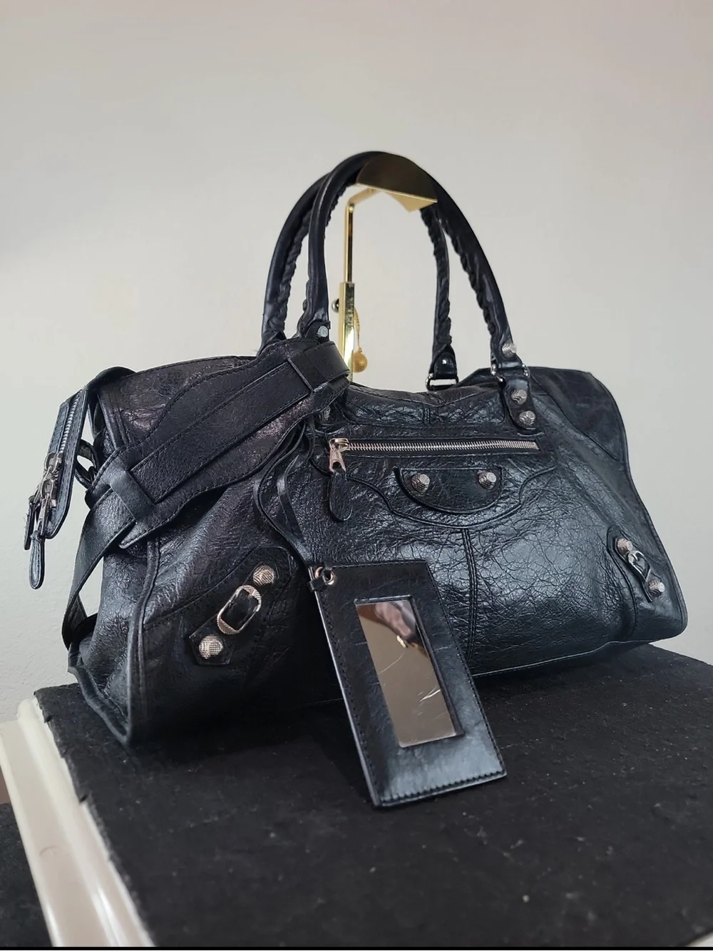 •BALENCIAGA• City Giant 12 Part-Time bag